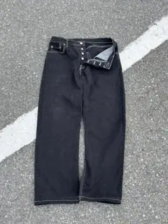 【96年製】Levi’s 501ブラックデニム アメリカ製 黒パッチ