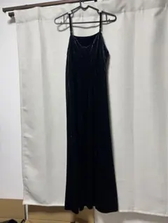 JEANASIS クラッシュベロアキャミワンピース