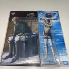 進撃の巨人　ビッグアクリルスタンド　C賞 E賞