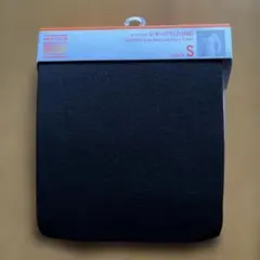 HEATTECH Uネック八分袖Tシャツ S ブラック新品未使用