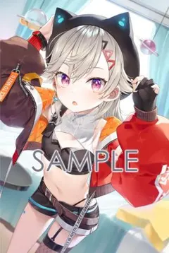 会場限定 ゆんみ タペストリー B2 Purplecell コミケ c107 - メルカリ