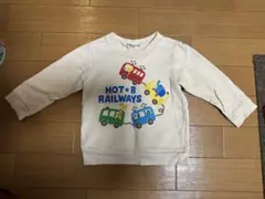 ミキハウス　ホットビスケッツ　トレーナー　100cm 15日まで限定割引き中