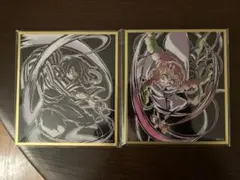 鬼滅の刃　WEBSHOPくじ　アクリル色紙　伊黒小芭内　甘露寺蜜璃