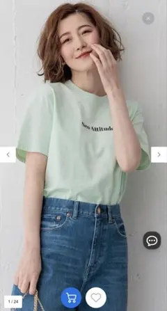 23区 完売品 【洗える】Neo Attitude ロゴTシャツのサムネイル
