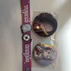 宵崎奏　セカライ5th ラバーバンド　42B グリッター缶バッジ　5周年感謝祭