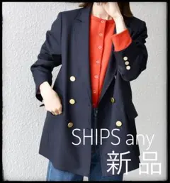 ネイビー テーラードジャケット