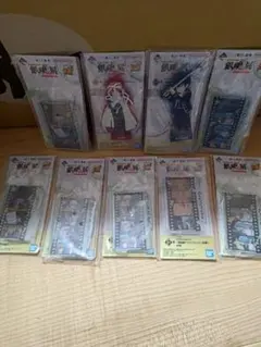 一番くじ 銀魂展 20周年 ラバースタンド/アクスタ 9点まとめ売り 神威/土方
