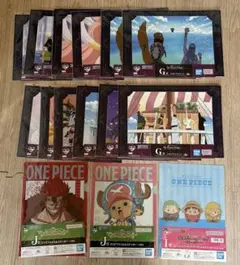 一番くじ　ONE PIECE ワンピース　メモリアルアート　クリアファイル