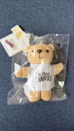 ソフトバンクホークス 柳田選手 ぬいぐるみ　クマ