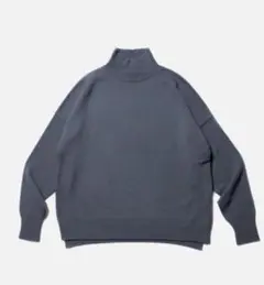 CULLNI 24AW double zip high neck knit - メルカリ