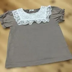 ペアマノン　レース付きTシャツ