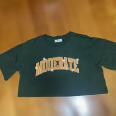 WEGO 半袖シャツ　 ダークグリーン