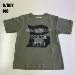 h/BOY ハッカボーイ ロゴTシャツ キッズ 140のサムネイル