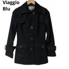 Viaggio Blu ブラック ピーコート レディースのサムネイル