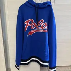 Polo Ralph Lauren パーカー ロイヤルブルー　フーディ　美品のサムネイル