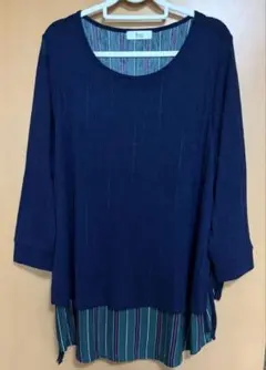 重ね着風 チュニック