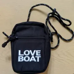 LOVE BOAT ショルダーバッグ ブラックのサムネイル