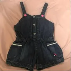 新品！ミキハウス　ダブルB サロペット デニム オーバーオール