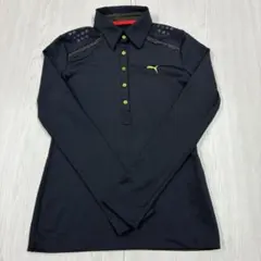 PUMA レディース 長袖ポロシャツ M