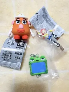 미세스 감자 머리 마스코트 가챠 흔들리는 흔들리는 마스코트