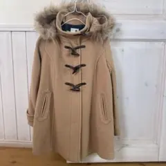 earth music&ecology キャメル　ロングダッフルコート　Mサイズ