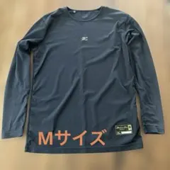 ミズノプロ Mサイズ ロングスリーブ 長袖 ネイビー 紺 野球 クルーネックのサムネイル