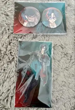 にじさんじ　3SKM 1st Anniversary 魁星　缶バッジ　アクスタ