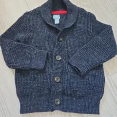 babyGap ダークグレー カーディガン 18-24ヶ月