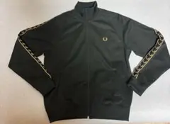 美品　Fred Perry フレッドペリー　トラックジャケット　深緑×ゴールドのサムネイル