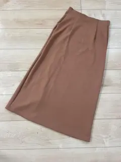 新品未使用☆UNIQLO ブラウン タイトスカート Sサイズ