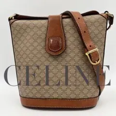 CELINE オールドセリーヌ　PVC マカダム　トリオンフ　 ショルダーバッグ