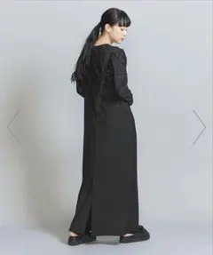 Iライン ノットワンピース　BEAUTY&YOUTH UNITED ARROWS