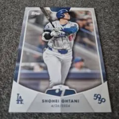 大谷翔平 HR#7 Topps50/50 ホームラン MLB ドジャース