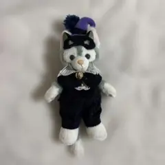 ジェラトーニ　ぬいぐるみバッジ ハロウィン猫