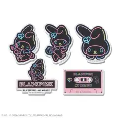 BLACKPINK DEADLINE マイメロステッカーセット(NEON)