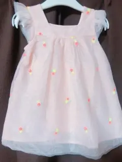 1点のみ‼︎ baby gap 花柄 刺繍ワンピース 6〜12M 70センチ