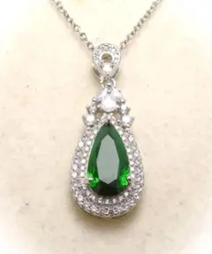 至高の逸品★英国アンティーク 　トルマリンデザイン　ネックレス★