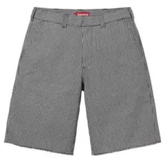 supreme Work Short Olive Houndstooth 32 - メルカリ