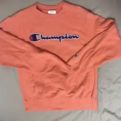 チャンピオン リバースウィーブ ピンク 青タグ champion