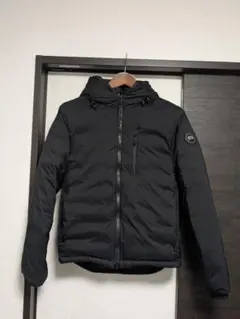 LODGE HOODY BLACK LABEL CANADA GOOSE
