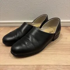 スポックシューズ　スムース　黒　23cm ワイズEE