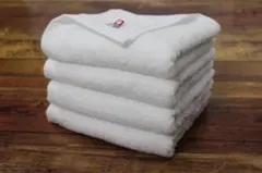 今治タオル　　フェイスタオル　4枚 ホワイト