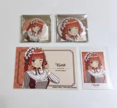 五等分の花嫁 ショートケーキ 中野二乃 缶バッジ イラストカード ブロマイド