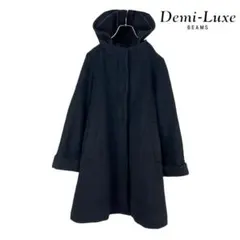 11T290☆ Demi-Luxe BEAMS ロング丈 ウールコート アウターのサムネイル