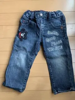 ミキハウス　ダブルビー　デニム　90