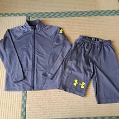 UNDER ARMOUR　長袖ジャージ、短パンYMDセット