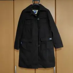 カンタベリー ブラックコットンロングコート