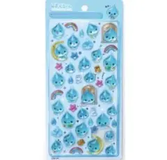 しずくちゃん　ボンボンドロップシール