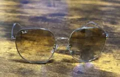 レイバン Ray-Ban サングラス RB3680D シルバー×ブラウン