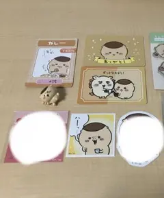 くりまんじゅう グッズ(シール/カード)5点セット